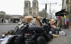 Many Paris streets were piled high with refuse during the last strike in March 2023