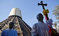 The shrine for the martyrs in the Kampala suburb of  Namugongo is a major pilgrimage site 