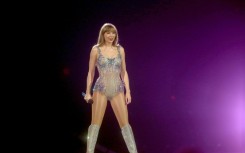 A handful of superfans camped out to ensure they got a prime spot in the standing section