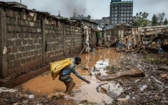 Many parts of Kenya have been hit by floods that have destroyed homes and engulfed roads and bridges