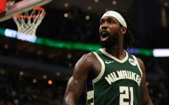 Milwaukee Bucks guard Patrick Beverley was suspended four games without pay by the NBA for throwing a basketball at spectators multiple times during and after a loss that knocked the Bucks out of the NBA playoffs