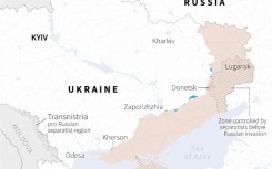A high-ranking Ukrainian military source said Russia had advanced into Ukraine by "one kilometre"