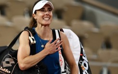 Alize Cornet waved goodbye to professional tennis