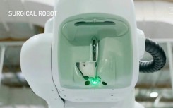 Neuralink chief Elon Musk envisions a future in which it is common for robotic surgeons to install brain implants that upgrade people's vision or other abilities