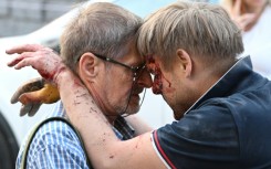 The attack on Lviv decimated a family, leaving only the father alive