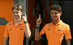 Oscar Piastri (L) and Lando Norris have rejuvenated McLaren this season