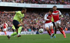 Arsenal's Kai Havertz scores the equaliser against Southampton