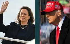 US Vice President Kamala Harris and ex-president Donald Trump are deadlocked in the 2024 White House race, raising tensions -- and concerns about election security 