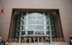 Members of the so-called 'newborn gang' went on trial at Istanbul's Bakirkoy courthouse, with 47 suspects due to testify over the coming weeks