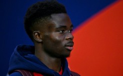 Arsenal forward Bukayo Saka faces weeks on the sidelines with a hamstring injury