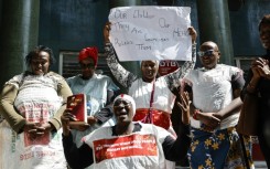 A protest against abductions in Kenya on Monday drew scant participation