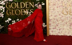Isabella Rossellini was radiant in red at the Golden Globes