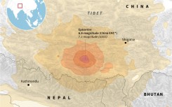 China Tibet earthquake