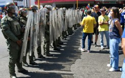 Despite biting economic woes, Maduro has kept a tight grip  on the country with the help of the military and police 