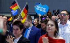 Delegates at the AfD's party congress in Riesa were in a buoyant mood ahead of elections in February