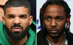 Universal represents both Drake (L) and Kendrick Lamar (R), two rappers who last year exchanged a litany of increasingly vitriolic diss tracks