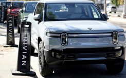 Shares of Rivian and other electric vehicle companies fell after US President Donald Trump issued an executive order targeting the EV industry 