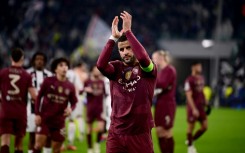 Kyle Walker (C) is leaving Manchester City after winning six Premier League titles and the 2023 Champions League with the club