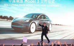 Elon Musk's Tesla produces its famous Model 3 in a Shanghai factory and exports it to Europe