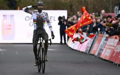 Netherlands' Mathieu Van Der Poel won the final two cyclo-cross World Cup races in Maasmechelen and Noogerheide on Saturday and Sunday
