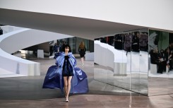 the show took place in the Grand Palais in central Paris 