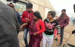 Injured arrive at hospital after 15 dead in India stampede at Hindu mega-festival