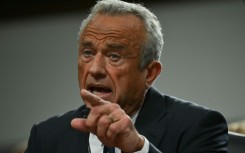 Robert F. Kennedy Jr. during a Senate hearing on his nomination to be Health and Human Services Secretary