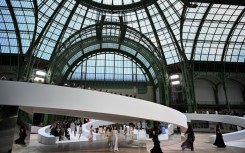 Chanel's spectacular  show at the Grand Palais was designed by its creative studio