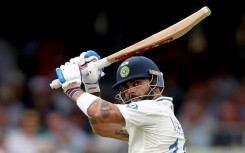Kohli, seen here in action in early January in Australia, made just six runs on his return to Ranji Trophy cricket in India