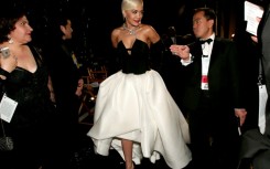 Kosovo-born pop star Rita Ora at the Oscars