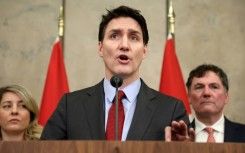 Prime Minister Justin Trudeau called for Canadians to favor purchasing domestic products over US imports