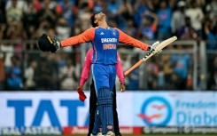 Opener Abhishek Sharma smashed 135 runs as India reached 247-9 in the fifth and final T20 international cricket match against England in Mumbai