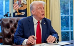 US President Donald Trump pressed on with tariffs against China after delaying duties on Mexican and Canadian imports