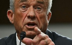 US Secretary of Health and Human Services nominee Robert F. Kennedy Jr. testifies during a Senate Finance Committee hearing on his nomination to be Health and Human Services Secretary, on Capitol Hill in Washington, DC, January 29, 2025 
