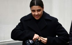Chelsea and Australia striker Sam Kerr arrives at Kingston Crown Court