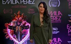 Images of Karla Sofia Gascon, who made history as the first openly transgender acting nominee in Oscars history, had adorned posters, billboards and trailers for musical film 'Emilia Perez'