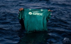 Spanish La Liga team Real Betis's new kit is made from algae and plastics