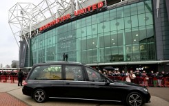 The funeral of Manchester United and Scotland great Denis Law took place on Tuesday