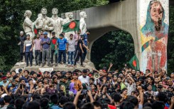 Bangladeshi rights group Odhikar said that a dozen people had died in detention since Hasina's ousting