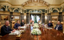 It is the first time high-level officials from the United States and Russia have met since the Kremlin invaded Ukraine in February 2022