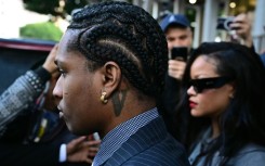 Rihanna and Rakim Mayers aka A$AP Rocky left the Los Angeles court shortly after the verdict was read 