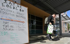 Prop master Dutch Merrick lost his home in the Los Angeles fires and now finds himself relying on a food bank