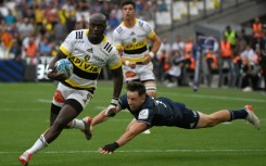 Raymond Rhule scores an early try as La Rochelle beat Leinster in the 2022 Champions Cup final against Leinster in Marseille