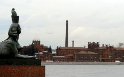 Named after the Russian word for 'crosses' -- in homage to its shape -- the jail's red-brick walls loom ominously over the banks of the Neva river