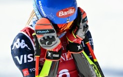 Mikaela Shiffrin failed to qualify for the second run of Saturday's giant slalom in Sestriere