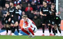 Arsenal were beaten 1-0 at home by West Ham