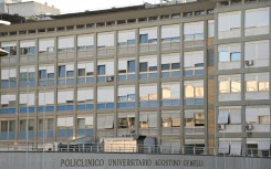 The pope is staying in a special suite 