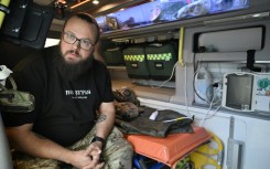 Frontline medic Vladyslav Chumachenko is already anticipating the next war