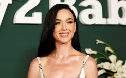 US singer Katy Perry attends the Baby2Baby gala at Pacific Design Center in West Hollywood, California, November 9, 2024