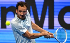 Angry outburst: Russia's Daniil Medvedev
